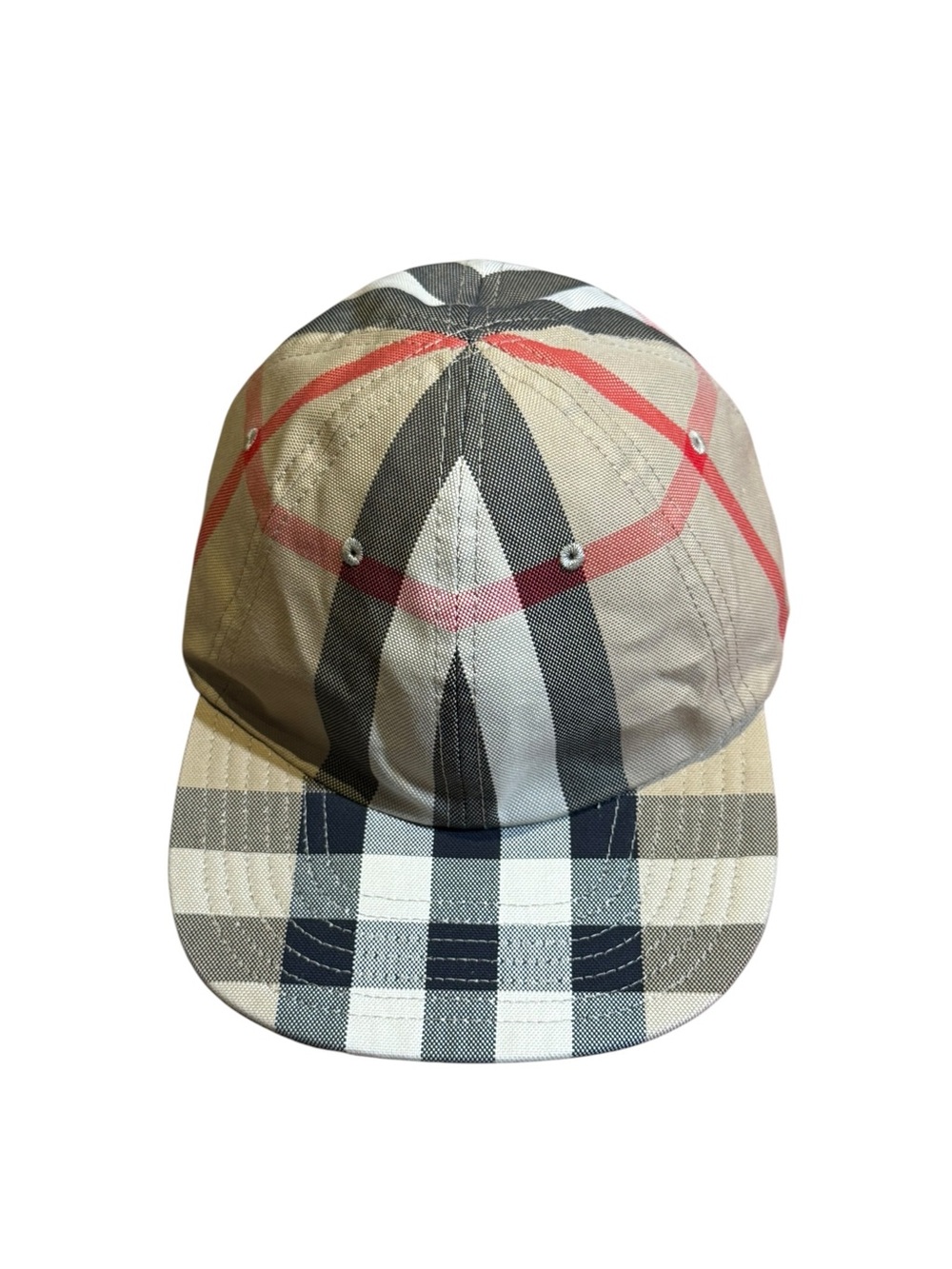 Burberry Reversible Check Baseball Cap